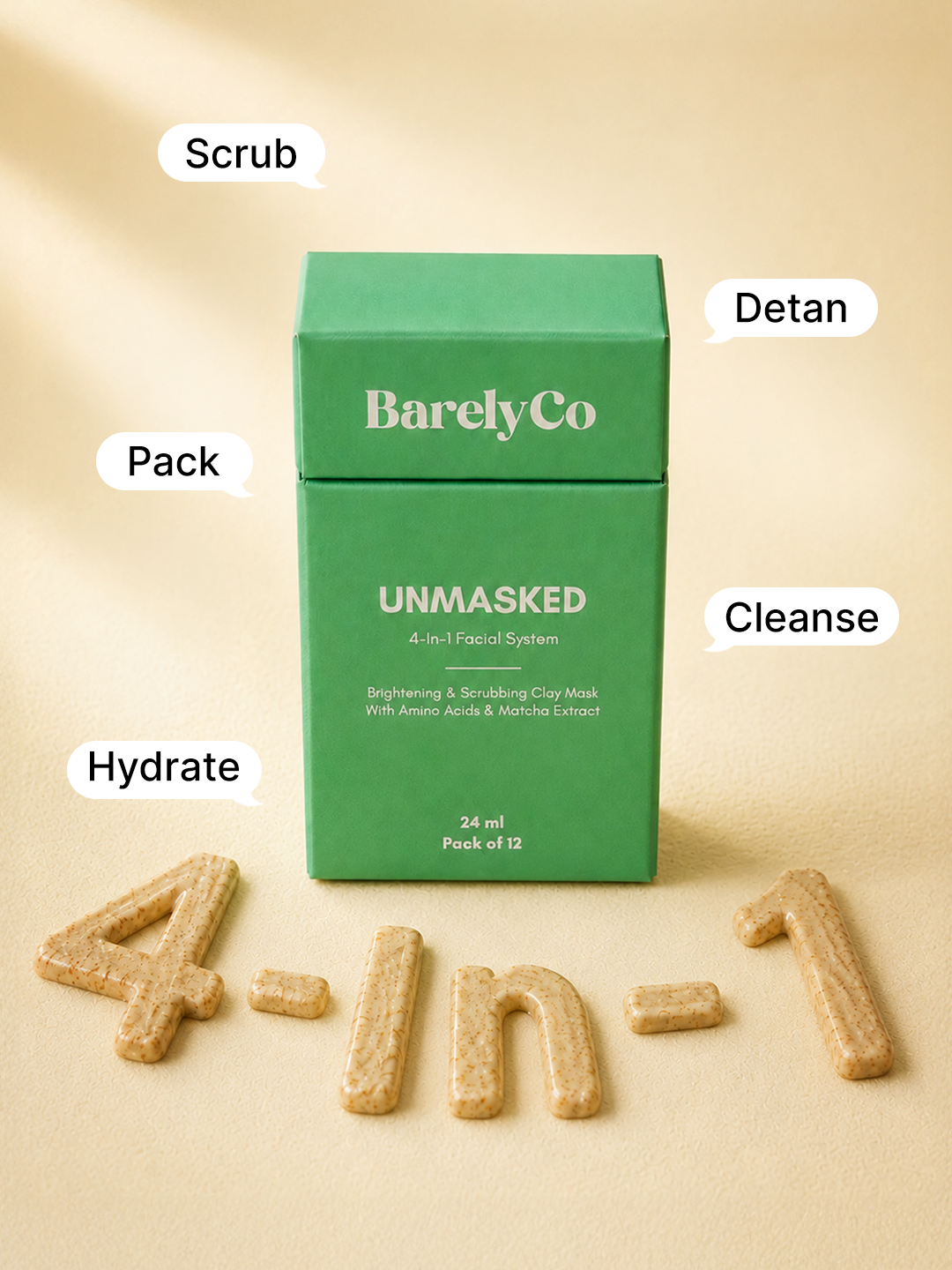 UNMASKED Multi-Action Treatment Mask